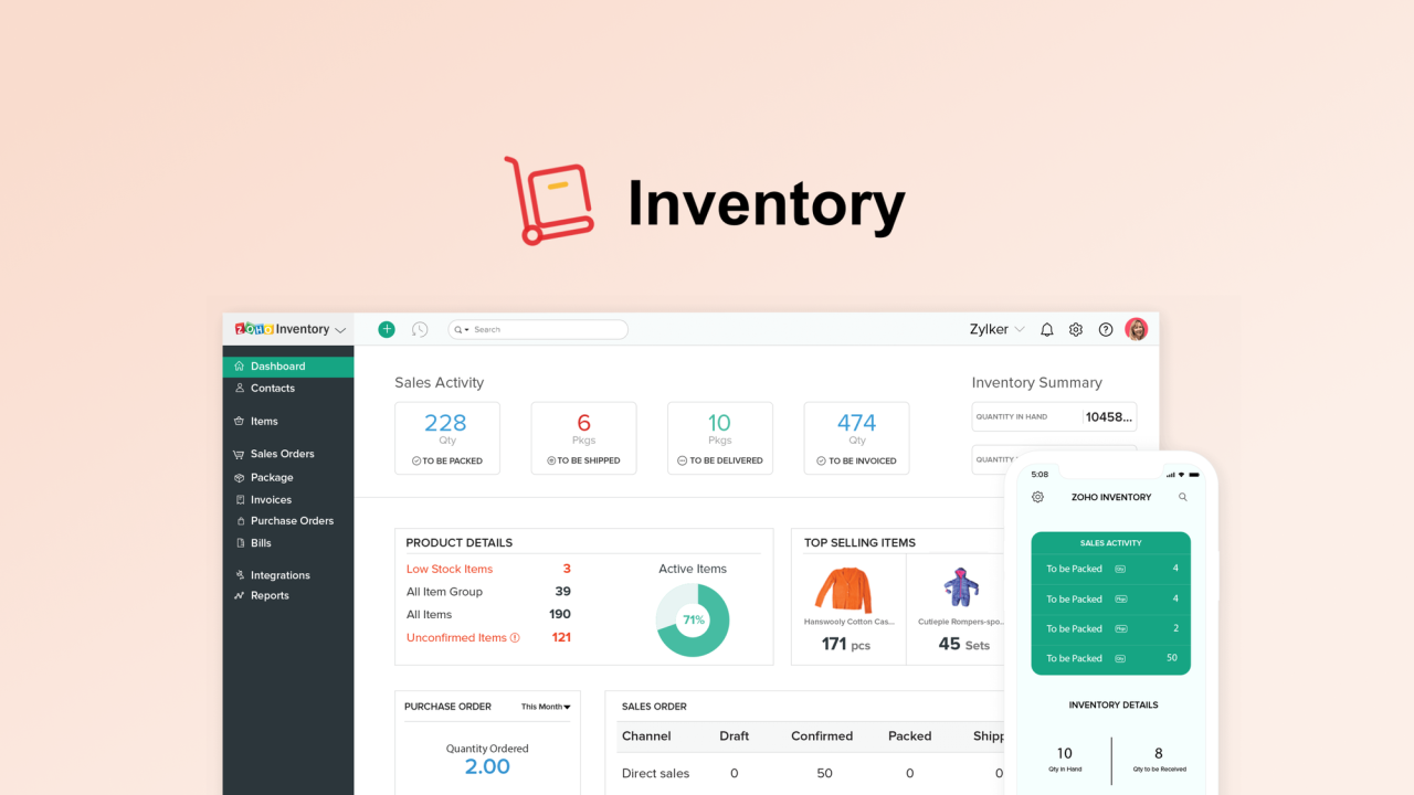Zoho inventory dashboard books sales screen user will include also data help Zoho inventory dashboard books sales screen user will include also data help