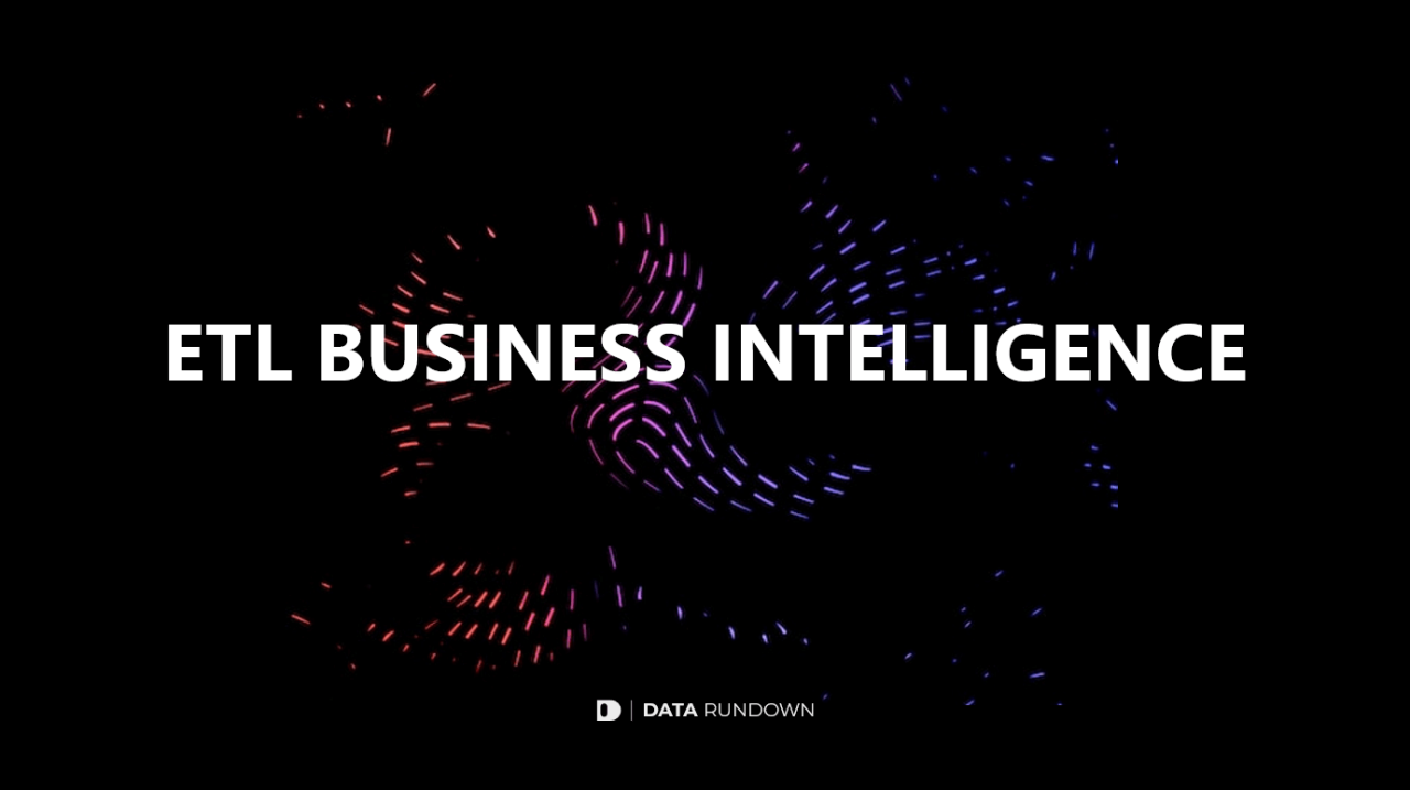 Introduction to ETL in Business Intelligence
