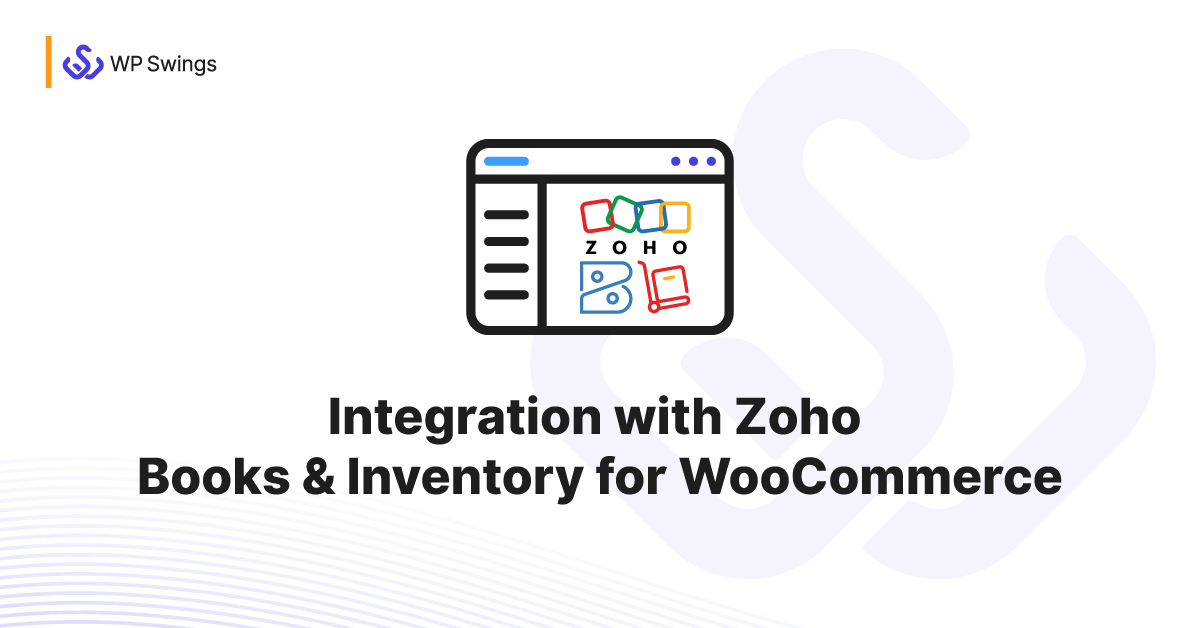 Zoho books inventory