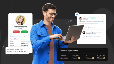 Zoho crm telephony