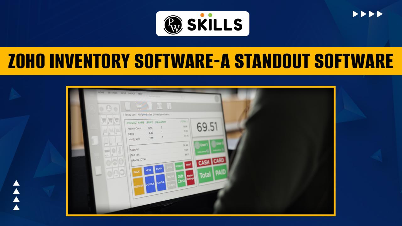 Zoho inventory software