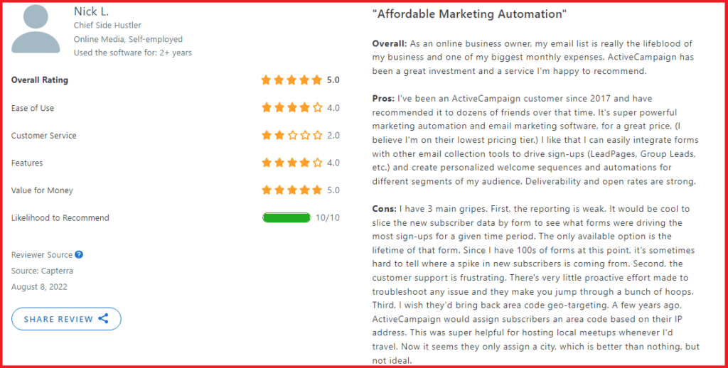 Best crm marketing automation