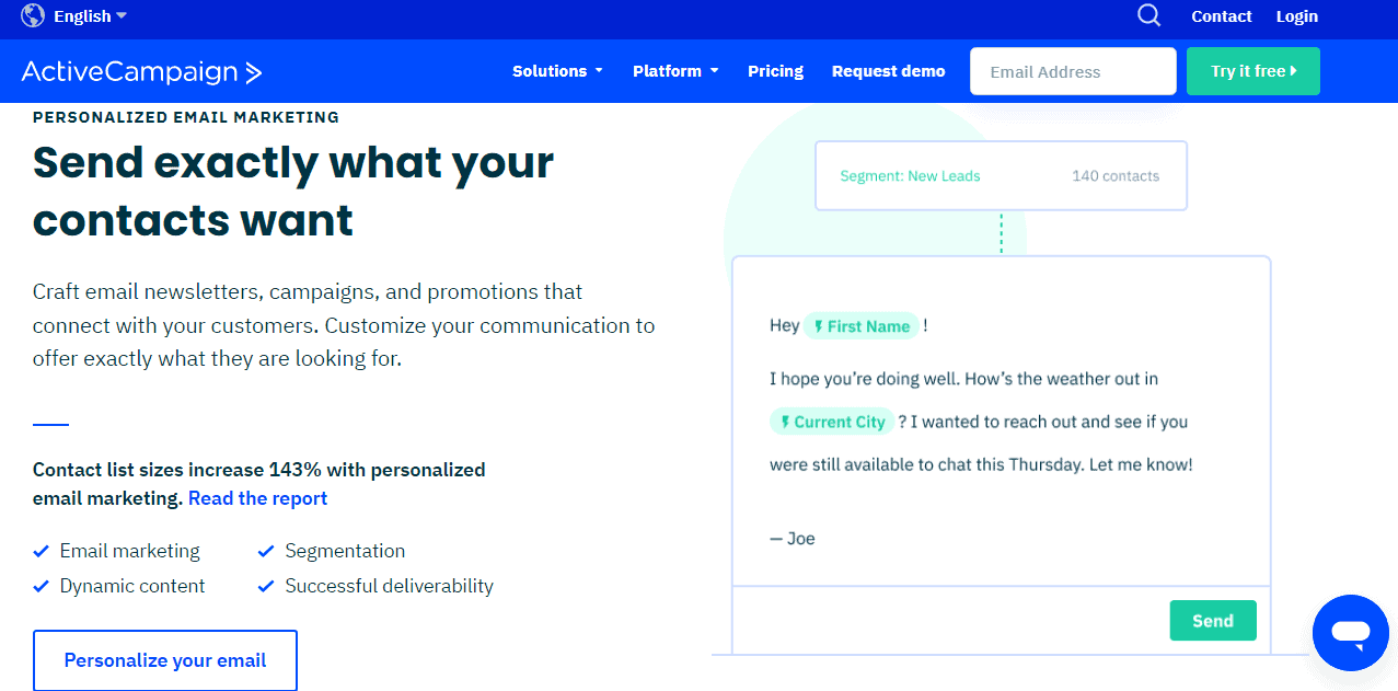 Best crm and marketing automation