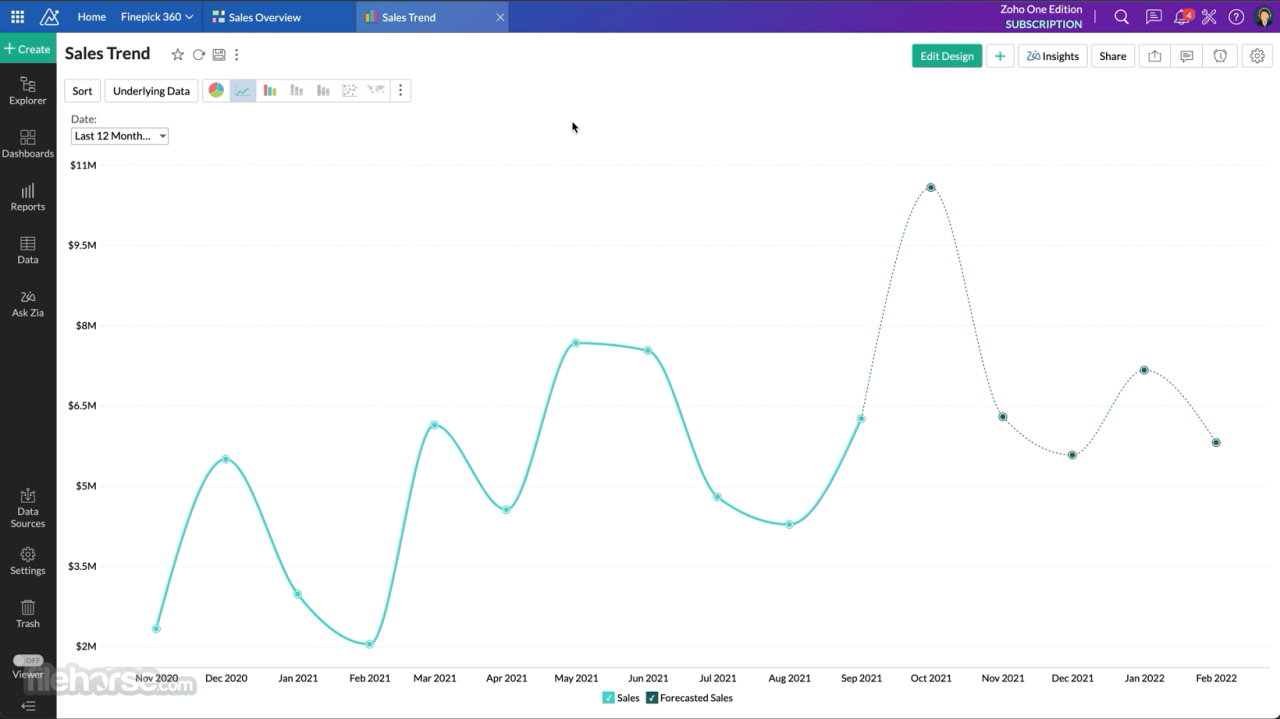 Zoho analytics consultant