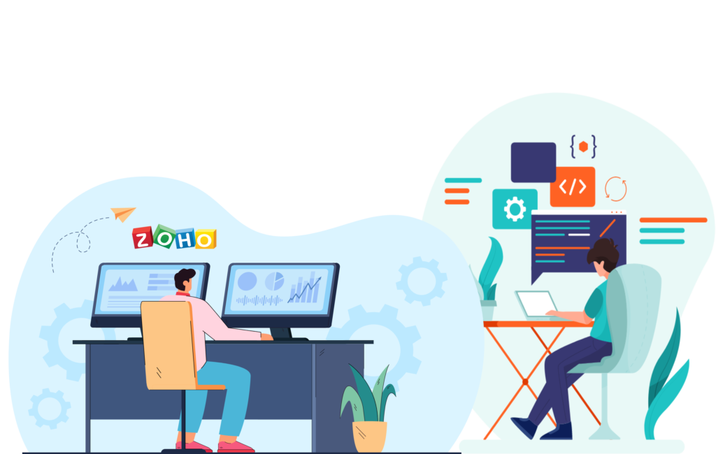Zoho crm contact us having questions