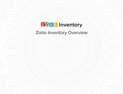 Does Zoho Have Inventory Management Solutions For Businesses