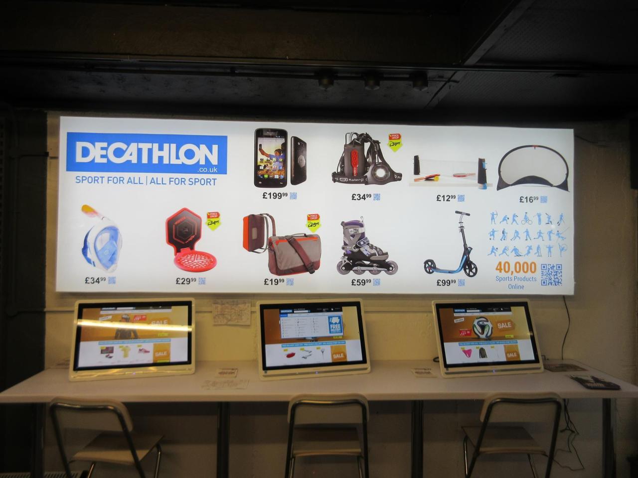 Decathlon click and collect