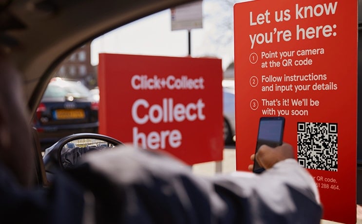 Tesco click and collect