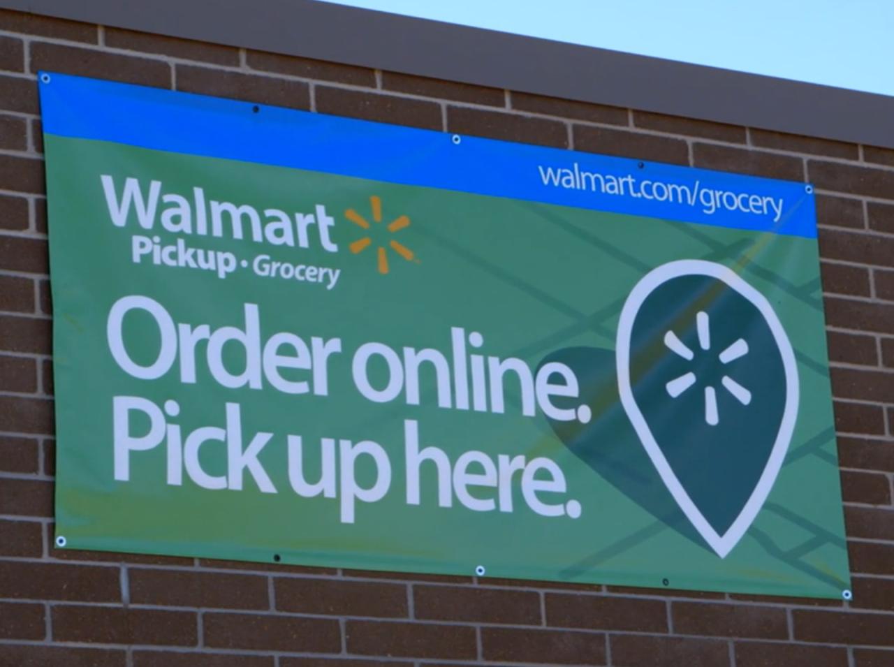 Walmart click and collect