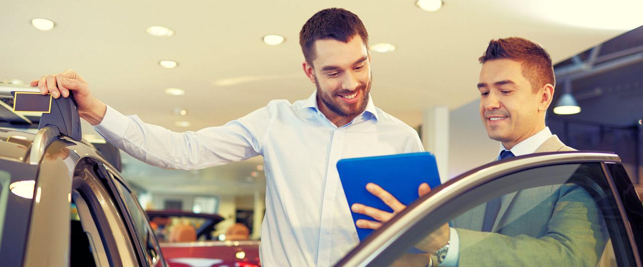 Click and collect car buying