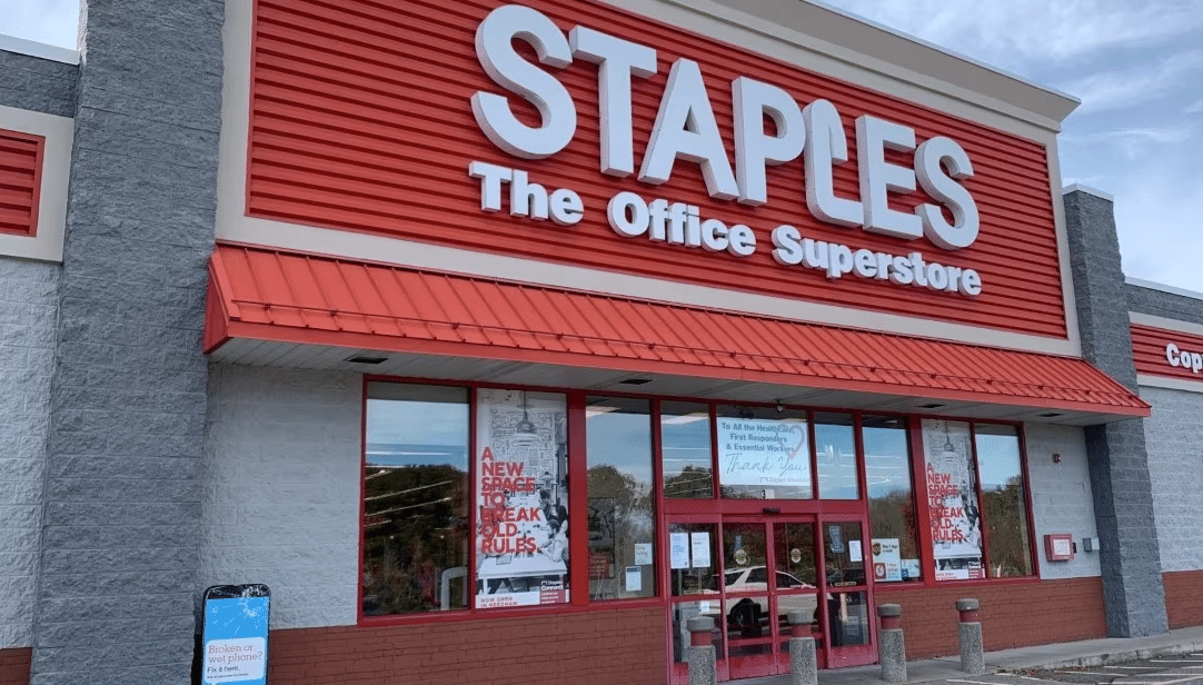 Staples click and collect