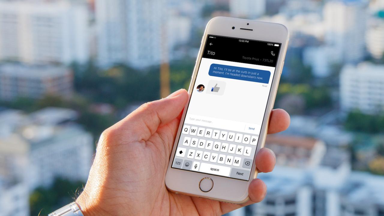 Uber introduce un servizio di chat tra autisti e passeggeri - Wired