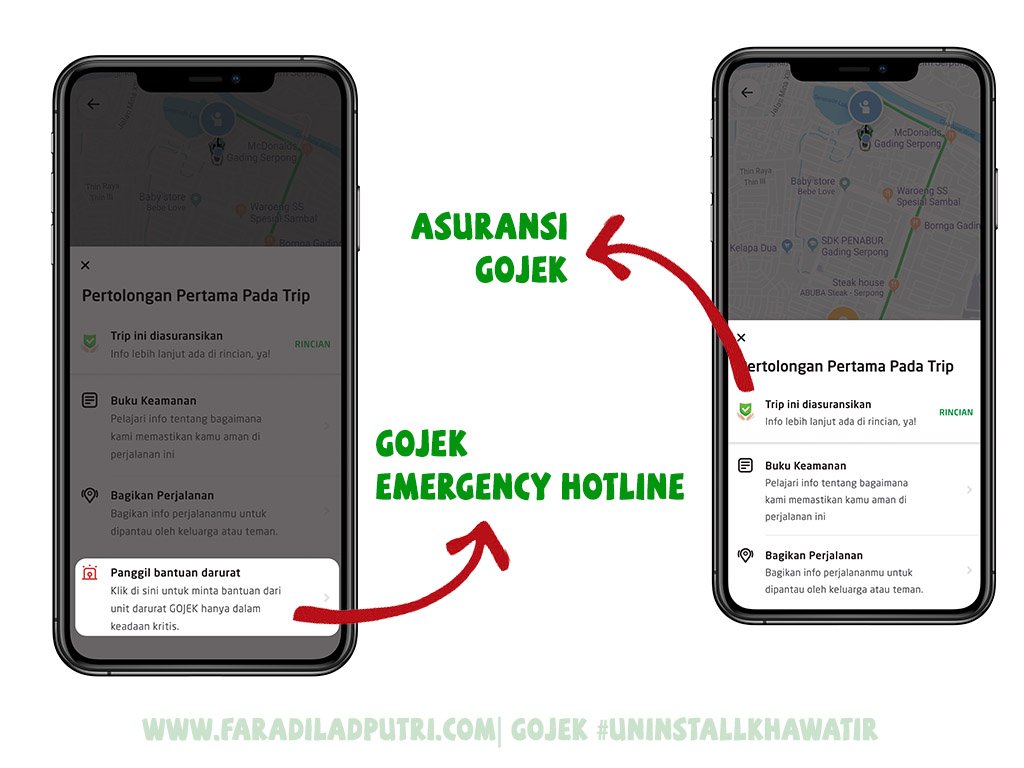 Cara #UninstallKhawatir Ketika Naik GOJEK Cara #UninstallKhawatir Ketika Naik GOJEK