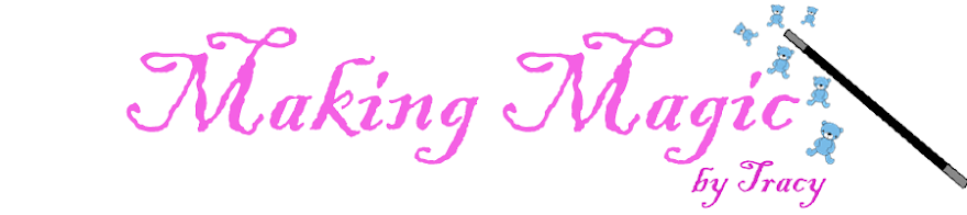 Making magic by Tracy: Domo rosa de fieltro