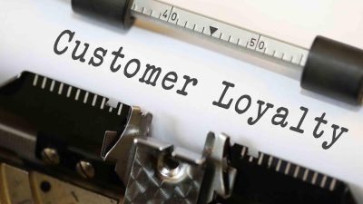 Customer Loyalty - Free of Charge Creative Commons Typewriter image