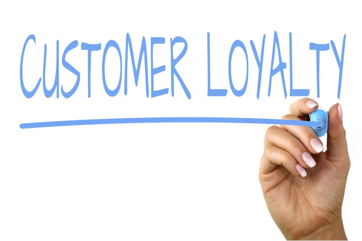 Customer Loyalty - Handwriting image
