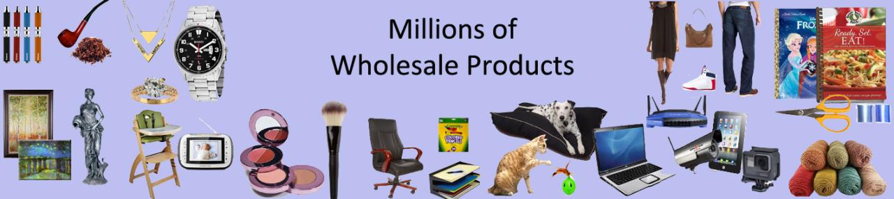 Access to Millions of Wholesale Products | WorldwideBrands.com
