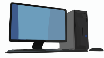 El Lugar De Trabajo Pc Pantalla · Gráficos vectoriales gratis en Pixabay