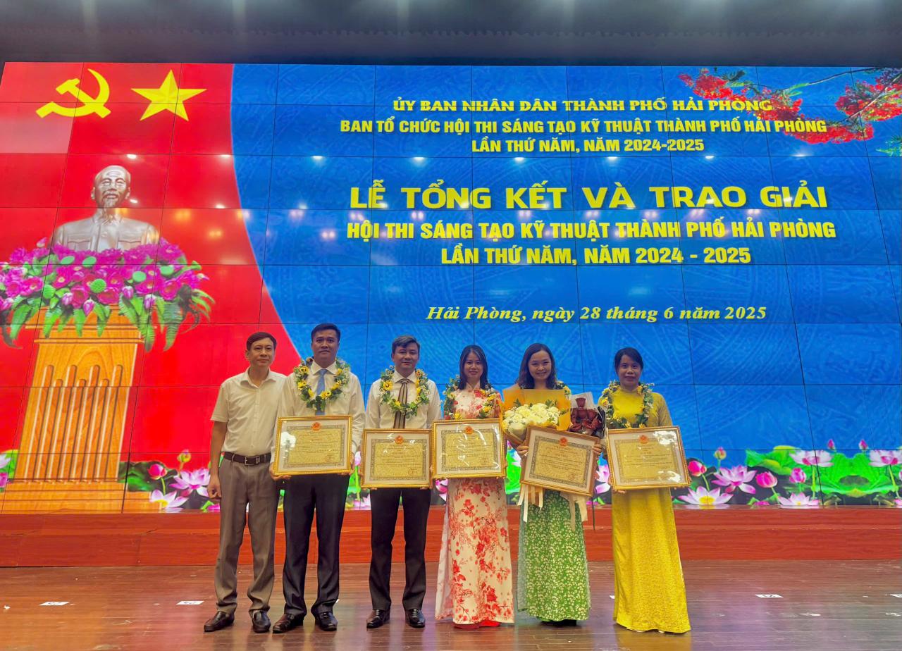 Trường Đại học Hải Phòng đạt 02 giải Nhất và 01 giải Nhì tại Hội thi ...